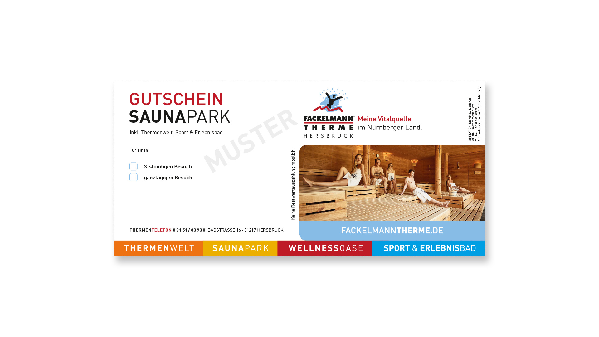 Gutschein SAUNAPARK Erwachsene 3 Std. Gutschein SAUNAPARK Erwachsene 3 Std.